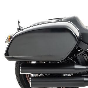 Hard saddlebags fit for Harley Davidson Low Rider / S / ST 18-24 rigid side cases with brackets Craftride HB14