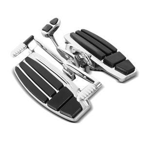 Driver Floorboards compatible with Honda Goldwing GL 1800 01-16 / F6B / F6C Footboard chrome Craftride