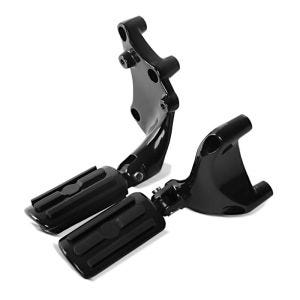 Passenger footpegs with supports fits for Harley Davidson Sportster Forty-Eight 48 14-20 BL1 Craftride