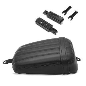Soziussitz Set für Harley Davidson Softail Slim 18-21 mit Fußrasten und Halter Craftride FS4_1