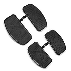 Trittbretter Set Fahrer und Beifahrer für Royal Enfield Meteor 350 Craftride FB1 schwarz_1
