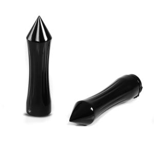 Lenker-Griffe 1" Zoll Craftride CG1 CNC Alu für Harley-Davidson Kawasaki Yamaha Suzuki Honda schwarz_0