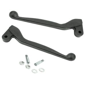 Brake lever and clutch lever compatible with Simson S51/70 Craftride black