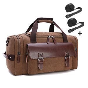 Hecktasche für Vespa GTS 300 Craftride RT3 inkl. Spanngurte braun_0