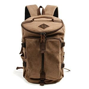 Motorrad Gepäckrolle Craftride VG5 Hecktasche Vintage 30Ltr in braun_1