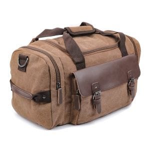 Motorrad Hecktasche Craftride RT3 Reisetasche Canvas 25Ltr braun_1