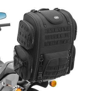 Sissybar Tasche für Harley Davidson Street Glide / Special Craftride M57 Hecktasche 57-60L_1