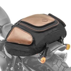 Tail Bag compatible with Royal Enfield Meteor 350 Rear seat bag Craftride X50