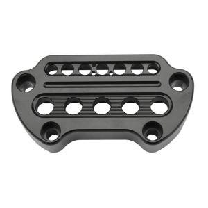 Handlebar riser clamp fits for Harley Davidson Sportster 1200 Nightster 08-12 with socket indicator lights Craftride black