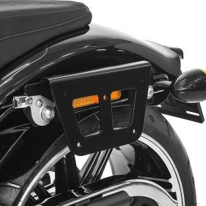 Satteltaschenhalter für Harley Dyna Low Rider 93-17 Kofferträger abnehmbar Craftride QL links_1