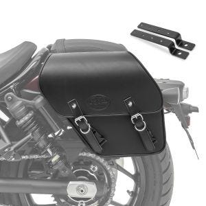 Saddlebag + Support compatible with Indian Scout / Bobber Fargo left Craftride