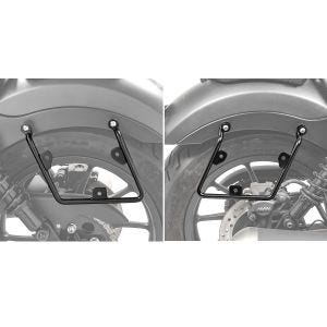 Satteltaschenhalter Set für Honda Rebel 500 17-21 Satteltaschen Abstandshalter (Paar) Craftride_1