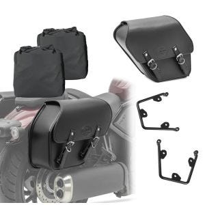 Satteltaschen mit Halter für Honda Rebel 500 17-20 Fargo 13l Seitentasche (Paar)_1