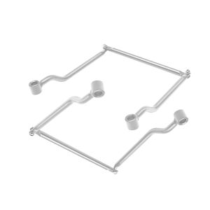 Satteltaschenhalter für Royal Enfield Meteor 350 Craftride SU2 chrom_1