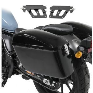 Set 2x Seitenkoffern mit Halter QL für BMW R 18 20-21 Craftride Dallas links-rechts_1