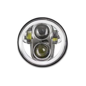 LED Headlight 5.75" Inch fits for Harley Davidson M18 Headlamp chrome
