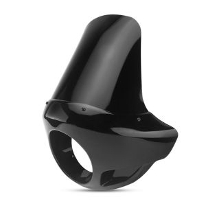 Headlight Fairing compatible with Indian Chief Bobber / Dark Horse Windshield Craftride VD8 black