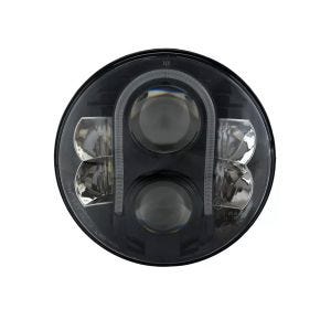 LED Headlight 7" Inch fits for Harley Davidson Breakout / 114 ECE Projector Craftride TH3 black