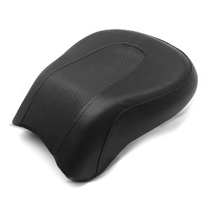 Sozius Sitz für Harley Davidson Fat Boy 07-17 Craftride Beifahrersitz schwarz_1