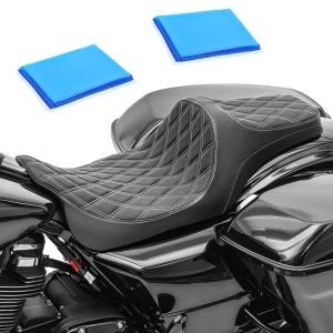 Gel Sitzbank für Harley Davidson Electra Glide Ultra Limited 09-21 Craftride FW6 Doppelsitzbank_1
