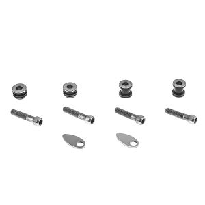 Mounting Kit fits for Harley Davidson Dyna Super Glide Custom 06-15 Docking Hardware Kit by Craftride