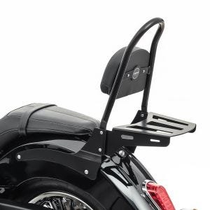 Sissybar für Indian Scout / Sixty 15-20 Craftride Fast Rider-M inkl. Gepäckträger schwarz_0
