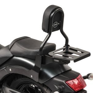 Sissy bar CL3 compatible with Kawasaki Vulcan S / Café 15-24 with luggage rack black Craftride