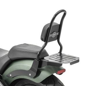 Sissy bar M3 compatible with Indian Chief Dark Horse 21-24 with luggage rack black Craftride