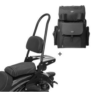Sissybar CSXL + Hecktasche für Indian Scout / Sixty 15-20 mit Gepäckträger Craftride_0