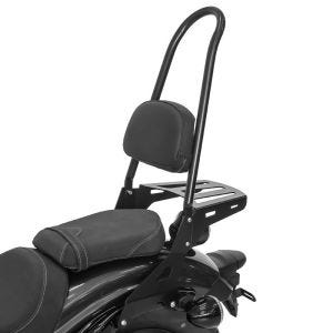 Sissybar Yamaha XV 950 / R 14-20 Craftride Rider-XXL inkl. Gepäckträger schwarz_0