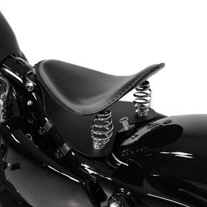 Motorrad Bobber Solositz Craftride mit Grundplatte in schwarz_0