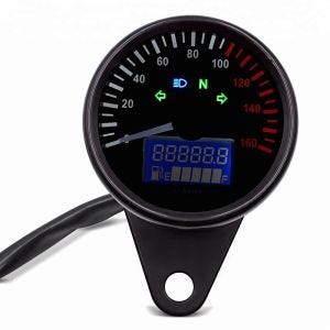 Speedometer for Cruiser Tachometer Craftride KTX in black CB51871