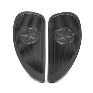 Tank Knee Pad compatible with Yamaha XVS 1100 / 125 Drag Star Craftride PD2 black