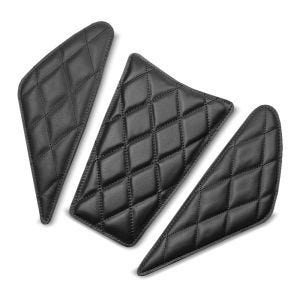 Tank Knee Pad compatible with Honda Rebel 1100 CMX / 500 CMX Craftride PD3 black
