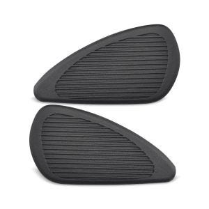 Tank Knee Pad compatible with Triumph Bonneville Bobber / Black Craftride PD6 black