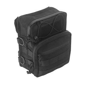 Handlebar Bag Club Style compatible with Harley Davidson Models Ballistic Nylon Craftride DC2 black
