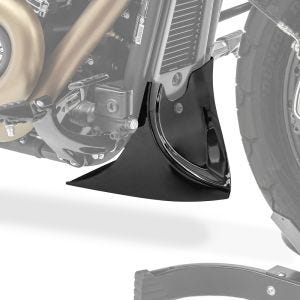 Bugspoiler für Harley Dyna Low Rider / S Motorspoiler Craftride CP9 schwarz_1