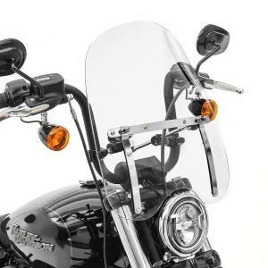 Windshield compatible with Yamaha XVS 1300 / 950 A Midnight Star / XVS 1300 Custom Craftride CW1 clear