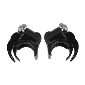 Windschild Klammern 49mm für Harley-Davidson 05-20 Windschutzscheiben schwarz Craftride_1