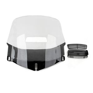 Windshield with Vent compatible with Honda Goldwing GL 1800 01-16 clear Craftride