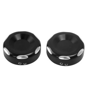 Front fits fork cover fits for Harley Davidson cap fits fork tube Craftride AG2 black