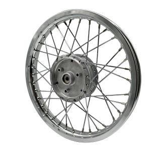 Spoke wheel rim steel 1.5x16 for Simson S51 S50 S70 Schwalbe KR51 chromed Craftride AF19