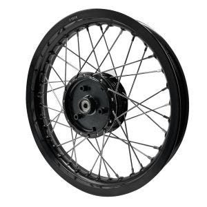 ,Spoke wheel rim aluminum 2,,15x16 for Simson S51 S50 S70 Schwalbe KR51 alloy Craftride AF22 black,