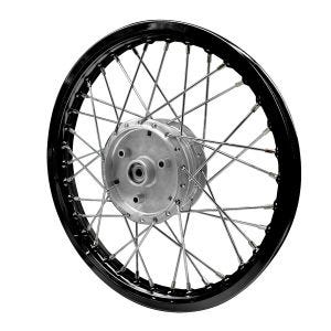 ,Spoke wheel rim aluminum 1,,6x16 for Simson S51 S50 S70 Schwalbe KR51 alloy Craftride AF28 black,