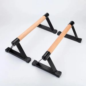 Indoor Calisthenics Wooden Grips Cranit IC1 Gymnastics Parallettes black DPLI1