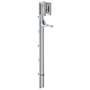Fahrradwandhalterung vertikal Lift Cranit WS5 Fahrradständer mechanischer Wandlift silber