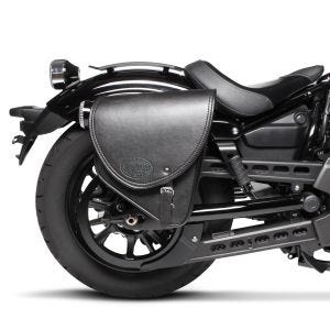 Saddlebag compatible with Suzuki Intruder VL 1500 LC Craftride Indiana 10Ltr right in black