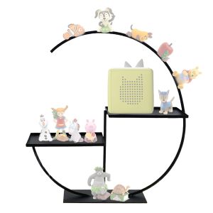Children's standing shelf fits for Tonies Divit WT14 Toniebox shelf black DPL1