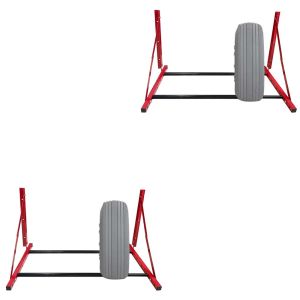 Set 2x Car tire wall shelf holder Divit WH45 wheels hanging shelf up to 297 lbs