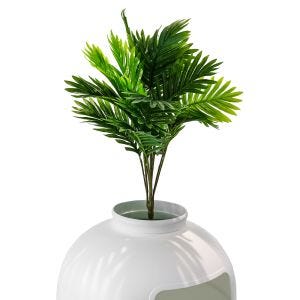 Cat litter box with artificial plant Divit KK16 plants cat toilet DPL4
